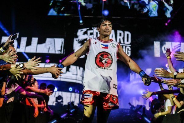 Eduard Folayang In Action At ONE Championship