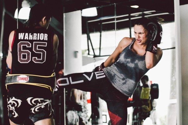 Michelle Nicolini Loading Up On Her Kicks