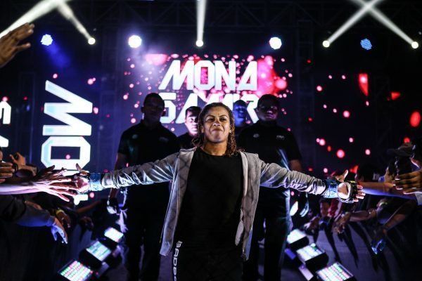 Mona Samir Arrives At A ONE Championship Event