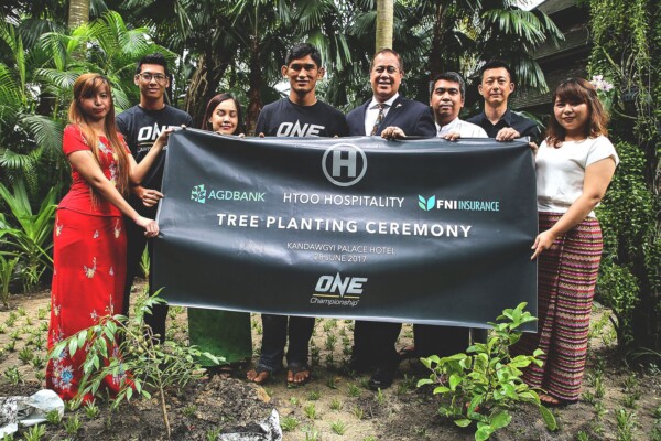 ONE Championship Holds Tree Planting Ceremony With AGD Bank