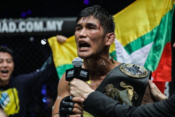 ONE Middlweight World Champion and Myanmar mixed martial arts superstar Aung La N Sang