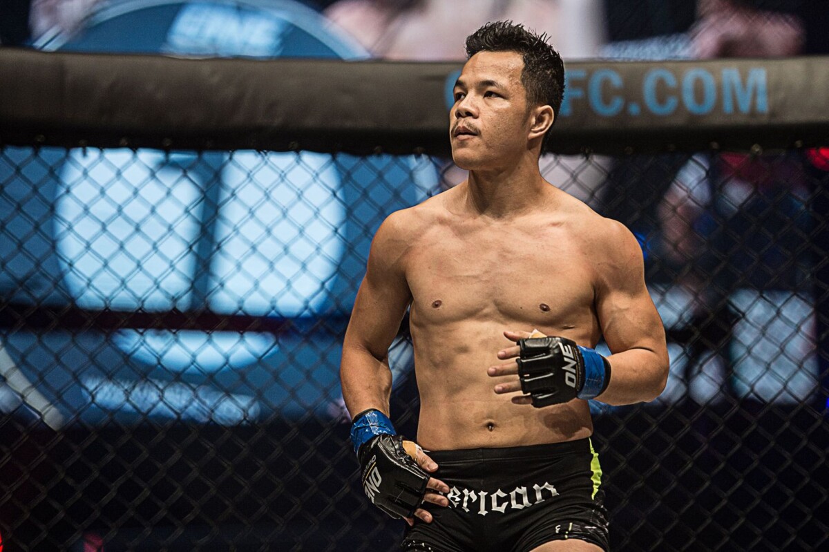 Saiful Merican stands ready for action.