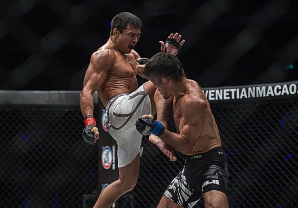 Timofey Nastyukhin knees Koji Ando