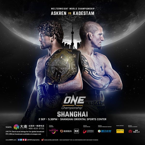 ONE Championship Announces Full Bout Card For Inaugural Event In Shanghai