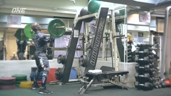 Alain Ngalani training