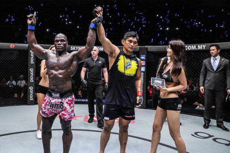 Aung LA N Sang defeats Alain Ngalani