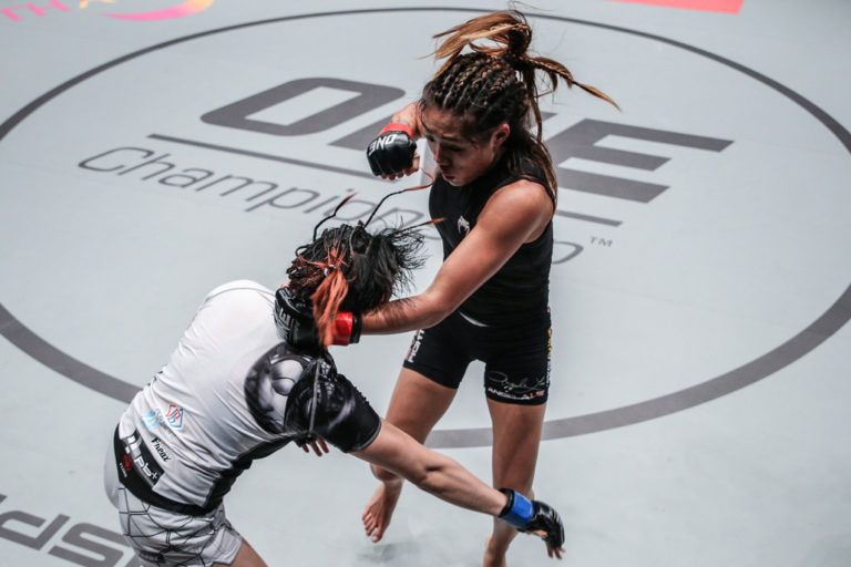 Angela Lee defeats Jenny Huang at ONE: WARRIOR KINGDOM