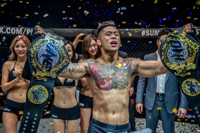 Martin Nguyen becomes the first tw-division ONE World Champion by beating Eduard Folayang