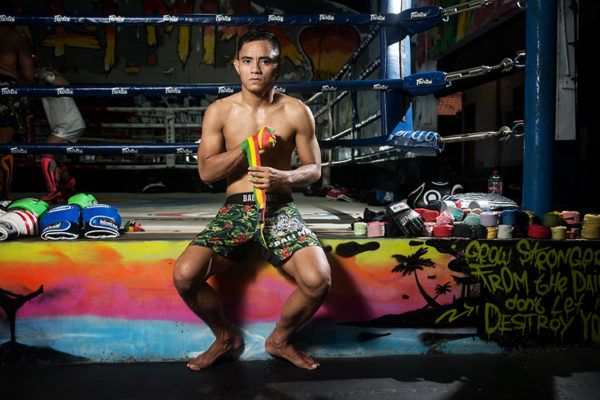 Indonesian mixed martial artist Stefer Rahardian at Bali MMA