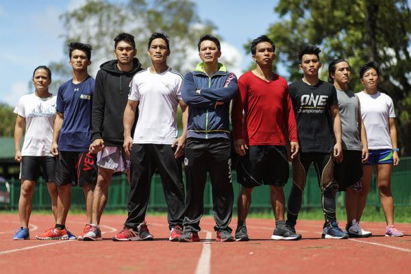 Team Lakay on the track
