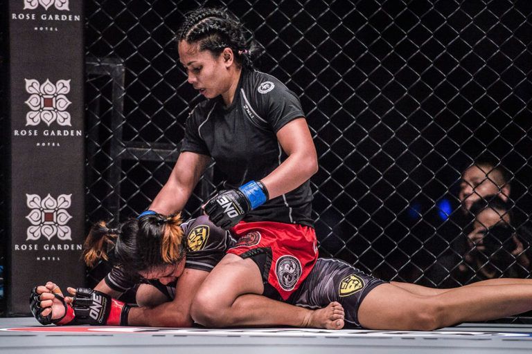 Philippine atomweight Jomary Torres unleashes ground and pound