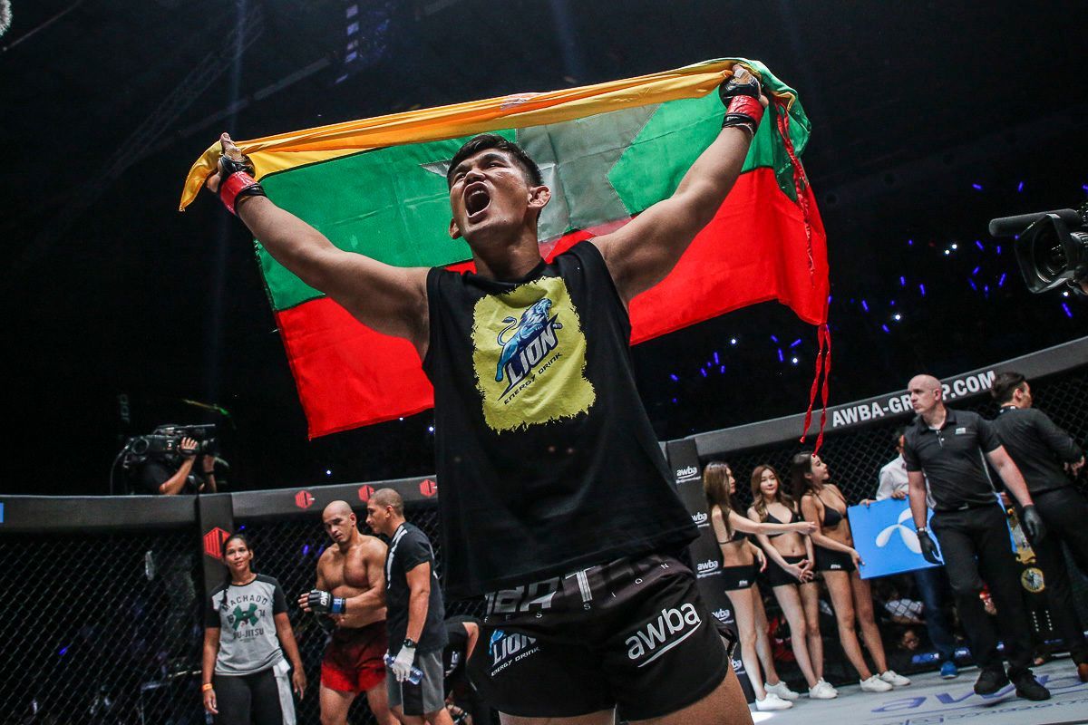 Mixed martial arts World Champion Aung La N Sang