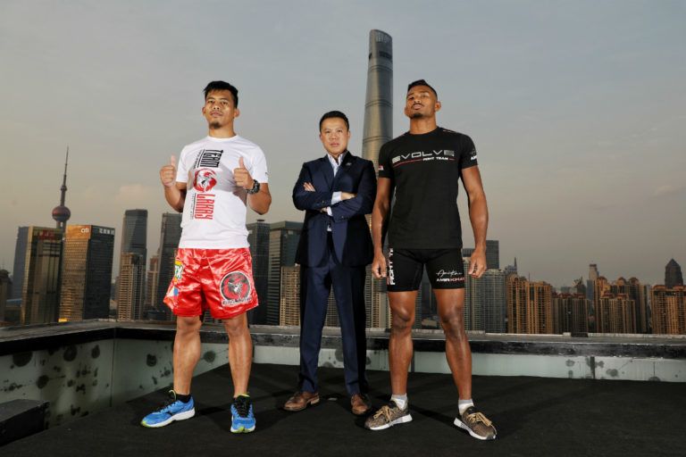 honorio_banario_amir_khan_shanghai_faceoff 768x512