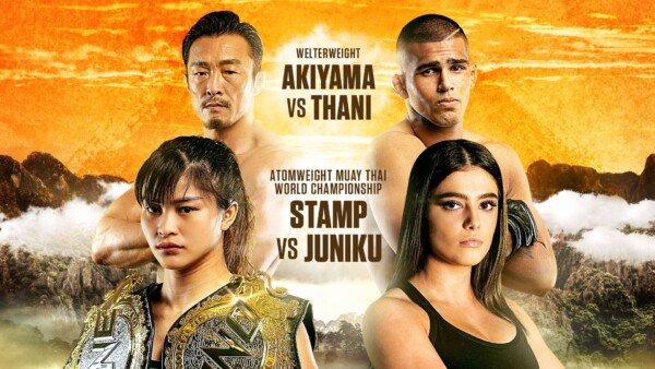 Stamp Vs Juniku, Akiyama Vs Thani Set For ONE: LEGENDARY QUEST In Shanghai