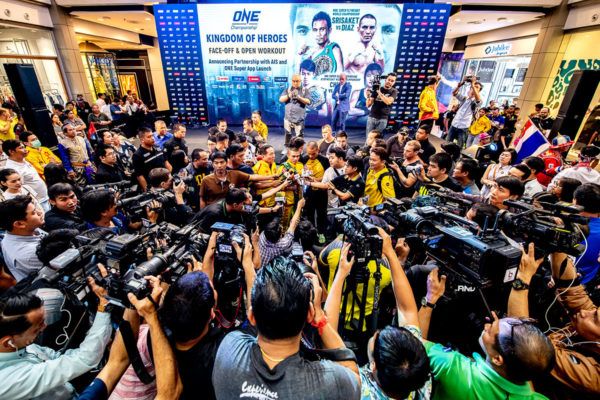 ONE Championship Holds ONE: KINGDOM OF HEROES Official Face-Off And Open Workout