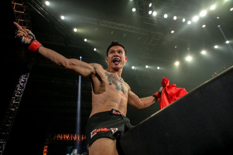 Indonesian mixed martial artist Egi Rozten