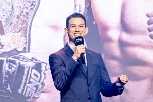 Mitch Chilson stands ready to introduce the biggest stars in the sport.