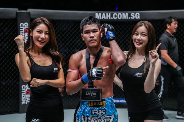 Muangthai PK.Saenchaimuaythaigym defeats Panicos Yusuf at ONE: HEART OF THE LION