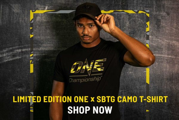 ONE Championship Collaborates With Streetwear Designer SBTG To Create Limited Edition Apparel