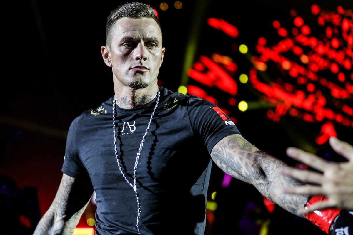 A close-up of Nieky Holzken