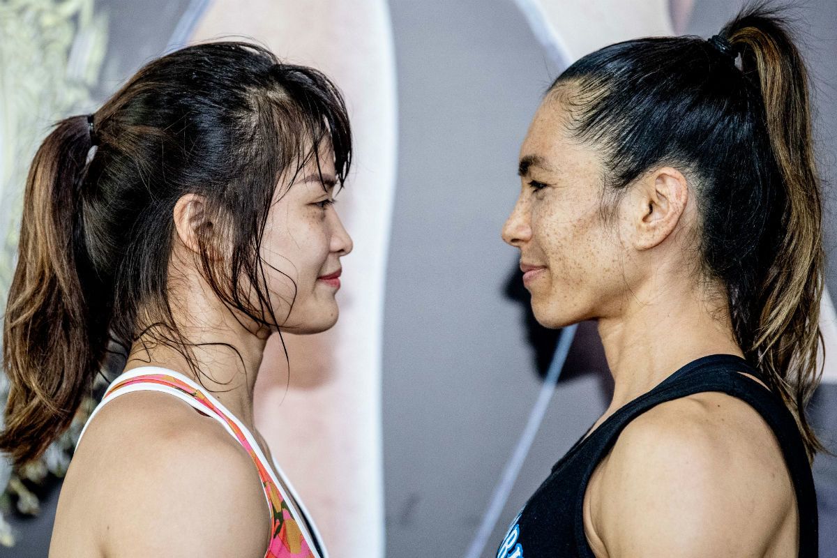 Stamp Fairtex and Janet Todd face off