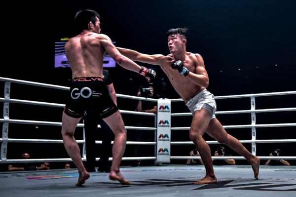 Singaporean-American Christian Lee goes for the cross