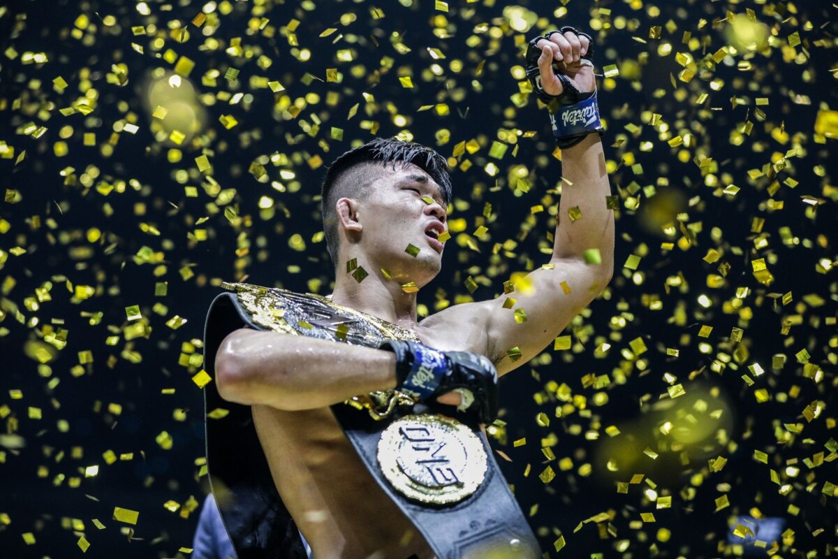 Singapore mixed martial artist Christian Lee wins the ONE Lightweight World Title