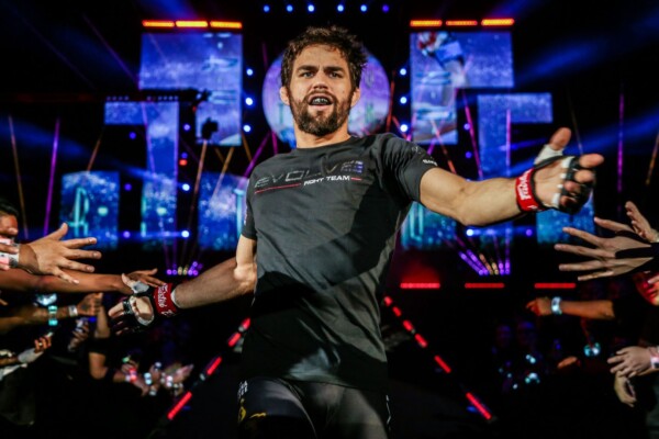 Multi-time Brazilian Jiu-Jitsu World Champion Garry Tonon walks to the circle for his mixed martial arts match