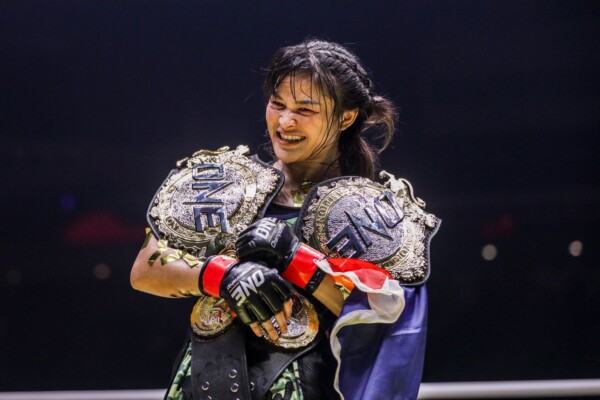 Two-sport ONE World Champion Stamp Fairtex