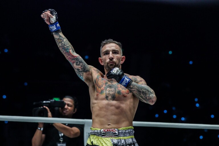 Eight-time Muay Thai World Champion Liam Harrison