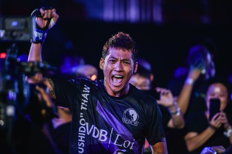 Phoe Thaw makes his entrance at ONE: LEGENDARY QUEST