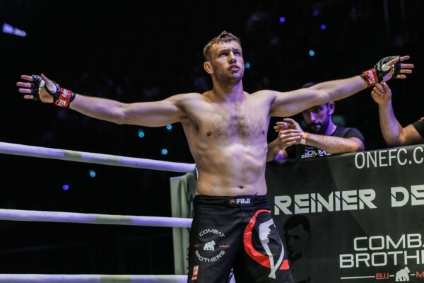 Mixed martial arts fighter Reinier de Ridder is ready to fight