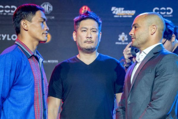 Eduard Folayang Eddie Alvarez ONE DAWN OF HEROES pre event press conference AAA_0310 600x400