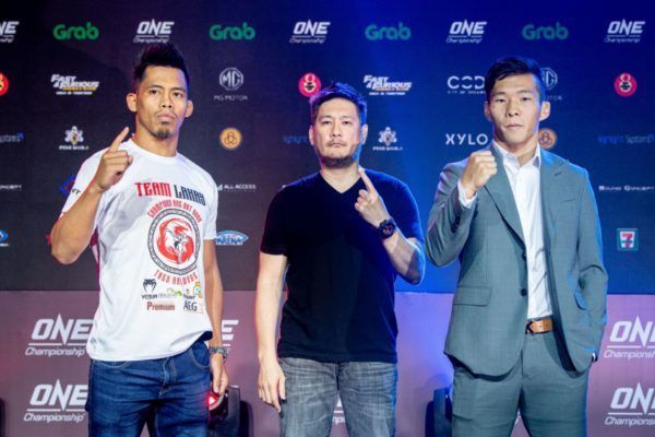 Honorio Banario Dae Sung Park ONE DAWN OF HEROES pre event press conference ONE DAWN OF HEROES pre event press conference AAA_0032 2 600x400