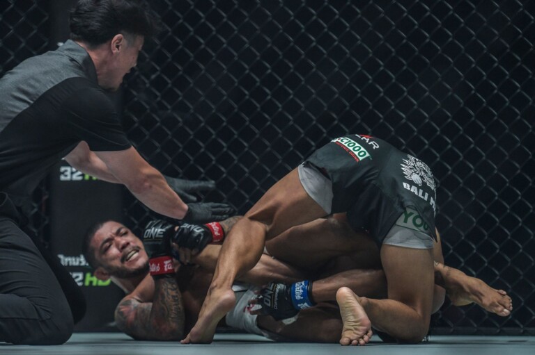 Alex Silva defeats Stefer Rahardian by armbar submission at ONE DREAMS OF GOLD