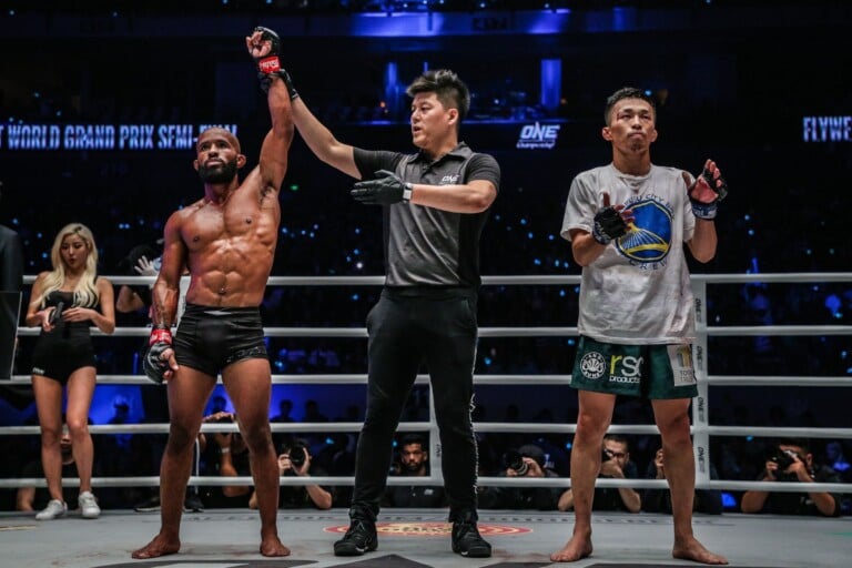 Demetrious "Mighty Mouse" Johnson faces Tatsumitsu "The Sweeper" Wada in the ONE Flyweight World Grand Prix at ONE DAWN OF HEROES