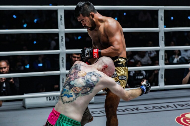Rodlek PK.Saenchaimuaythaigym defeats Andrew "Maddog Fairtex" Miller by knockout