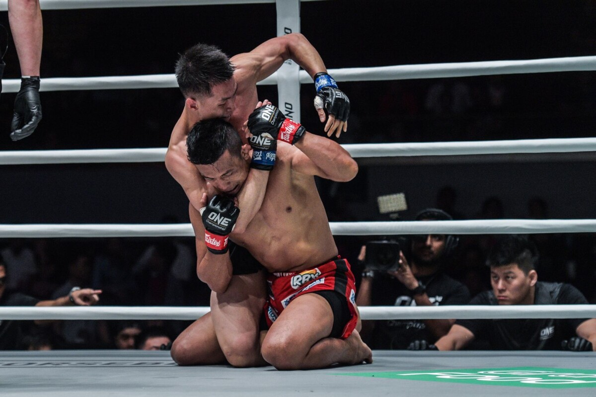 Xie Bin Upsets Edward Kelly In Front Of Filipino’s Home Crowd ONE Championship The Home Of