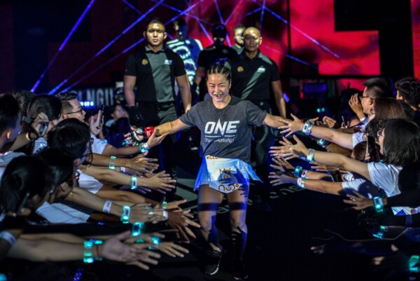 Bi Nguyen enters the arena for her Vietnam homecoming