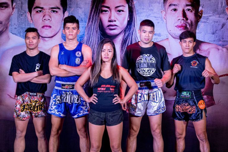 Chris Nguyen Nguyen Thanh Tung Bi Nguyen Michael Pham Nguyen Tran Duy Nhat ONE IMMORTAL TRIUMPH open workout in Ho Chi Minh City VietnamTE5_6884 768x512
