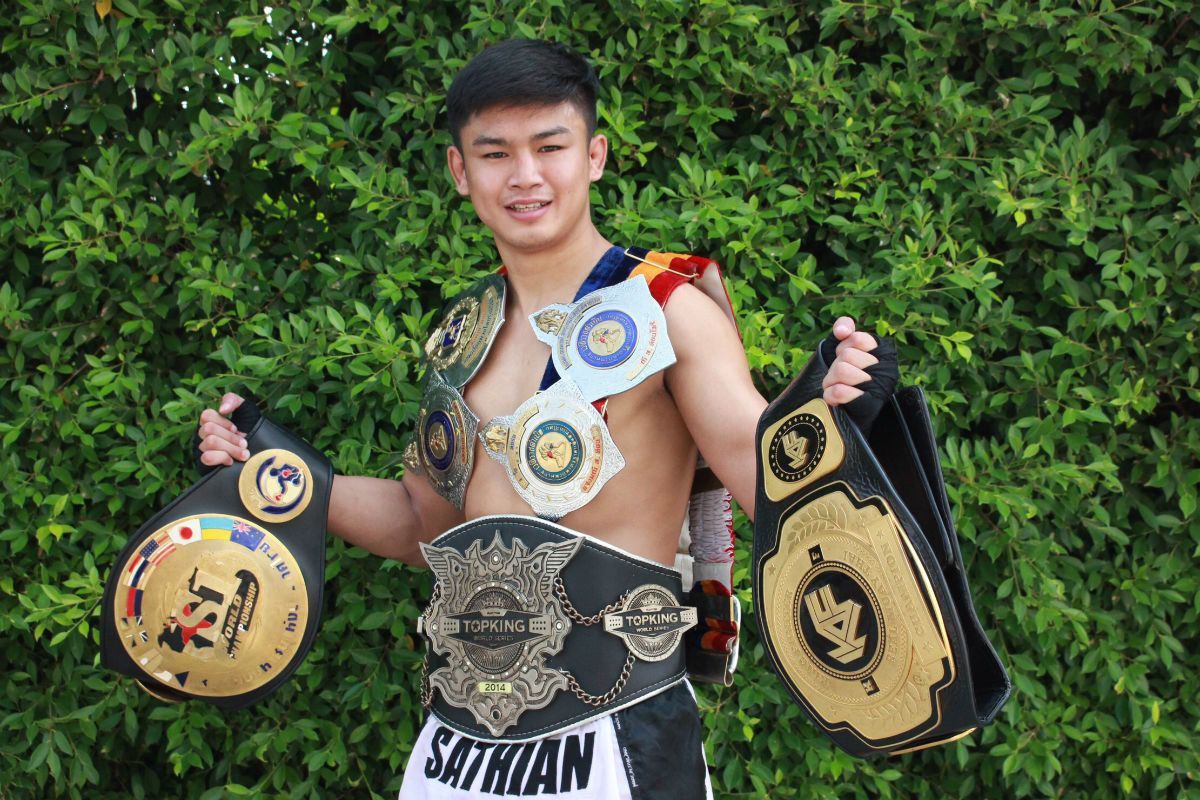 Sangmanee Sor Tienpo has won multiple Muay Thai World Titles