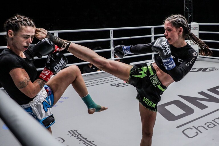 Viktoria Lipianska defeats Amber Kitchen at ONE: IMMORTAL TRIUMPH