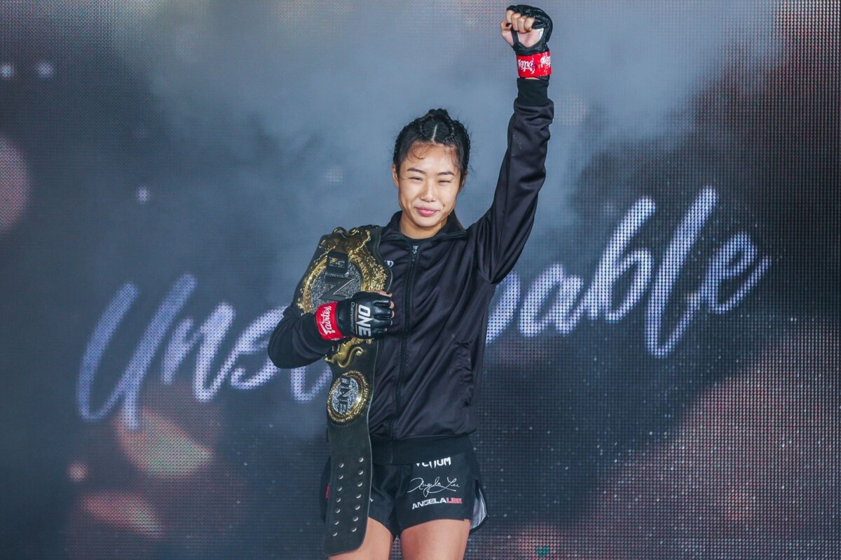 ONE Women’s Atomweight World Champion “Unstoppable” Angela Lee