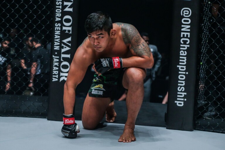 Two-division ONE World Champion Aung La N Sang gets ready for battle in Japan