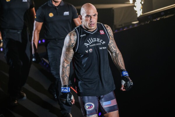 Brandon Vera makes his entrance at ONE: CENTURY