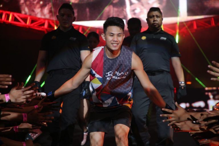Filipino mixed martial artist Kaji Ebin
