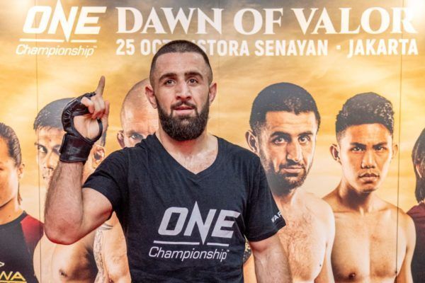 Kiamrian Abbasov at the ONE DAWN OF VALOR open workout