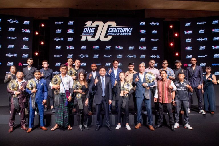 The stars of ONE: CENTURY