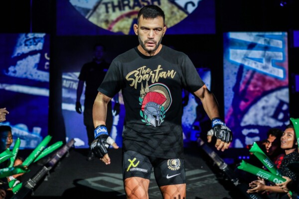 Australian MMA star Antonio Caruso makes his entrance