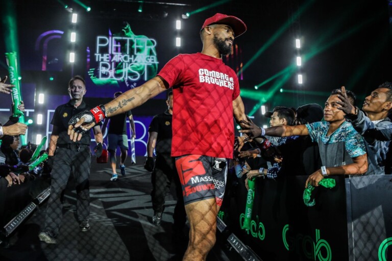 Pieter Buist makes his entrance at ONE DAWN OF VALOR